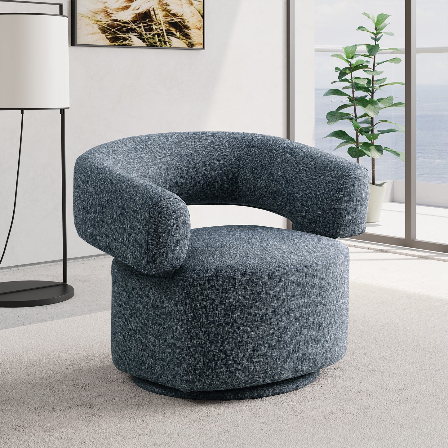 swivel accent chair