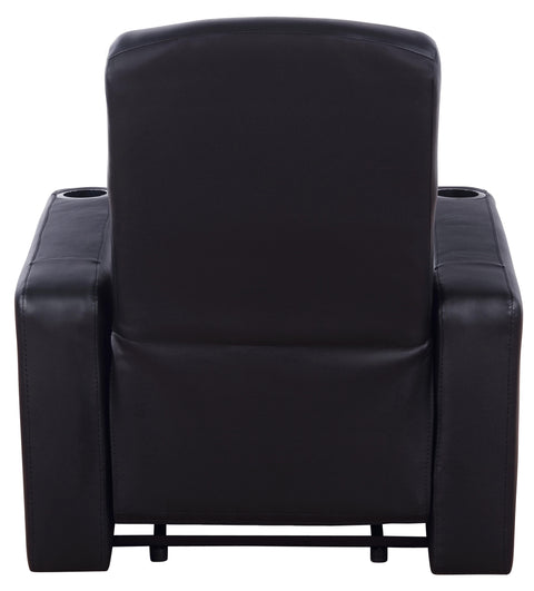 Ixora 9-piece Upholstered Home Theater SeatingBlack