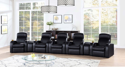 Gervase 7-piece Upholstered Home Theater Seating