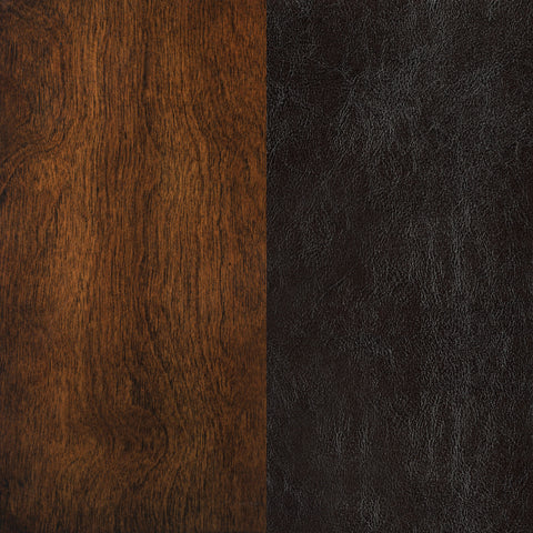 Alejo Upholstered Rocking Chair Tobacco and Dark BrownTobacco