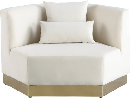 Lucas Cream Velvet Chair C