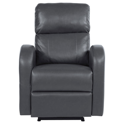 Edie Upholstered Power Recliner Chair Grey