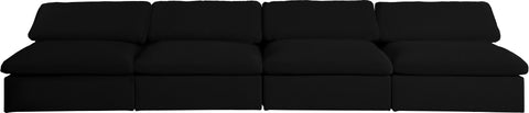 Deluxe Comfort Modular Armless Sofa