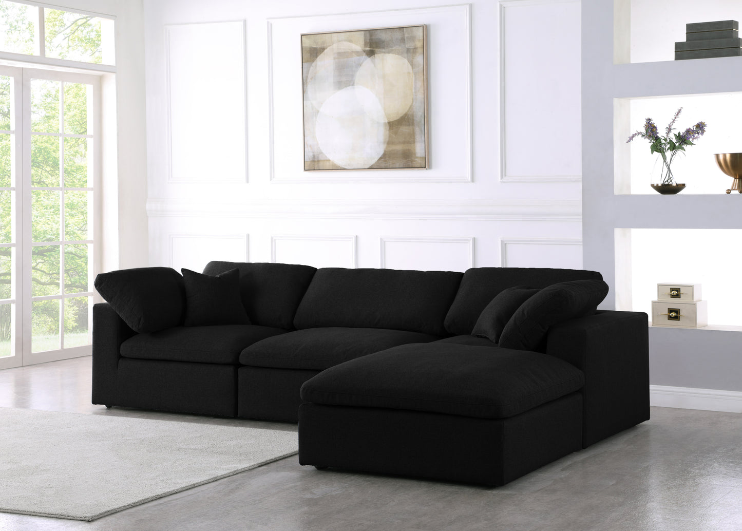 deluxe comfort modular sectional