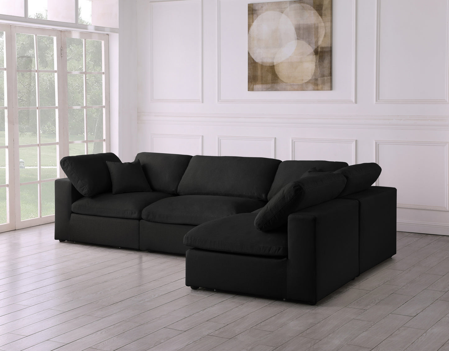 deluxe comfort modular sectional