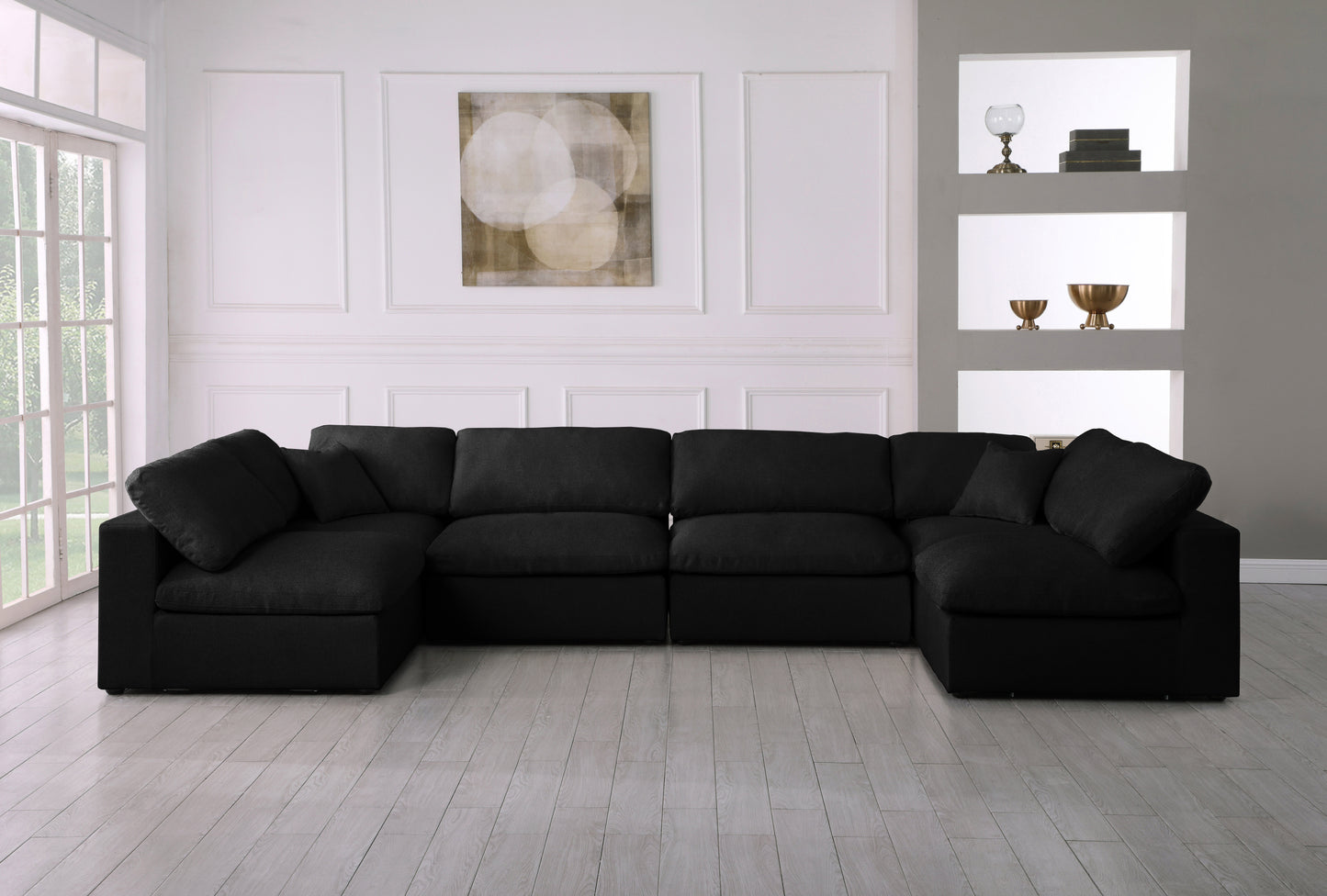 deluxe comfort modular sectional