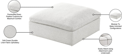 Deluxe Comfort Modular Ottoman
