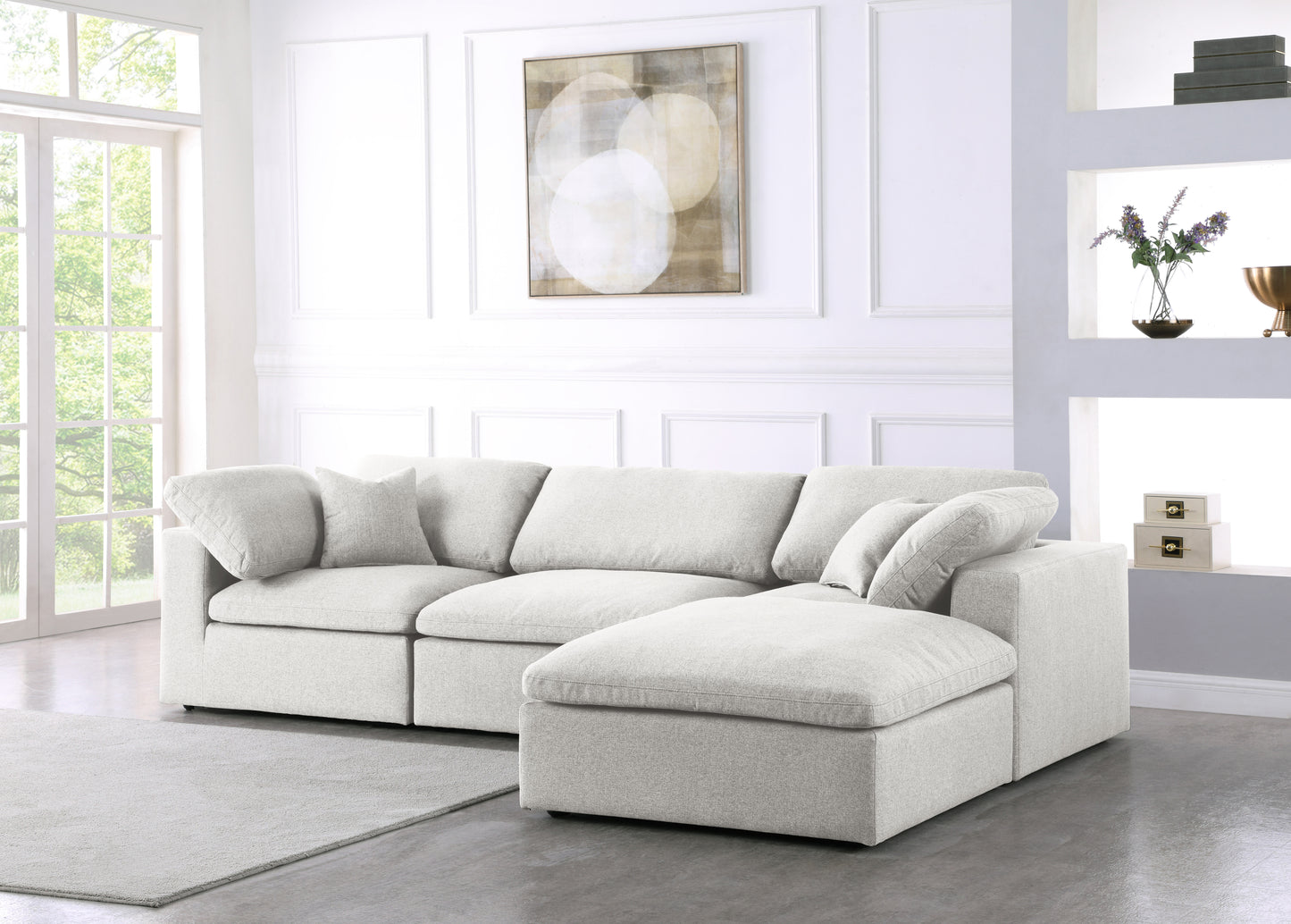 deluxe comfort modular sectional