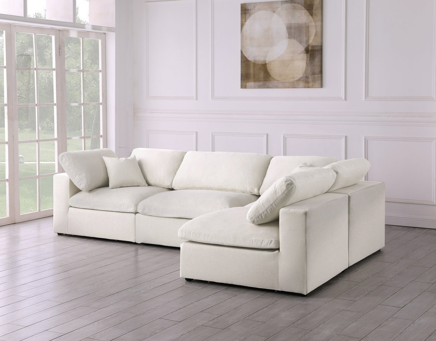 deluxe comfort modular sectional