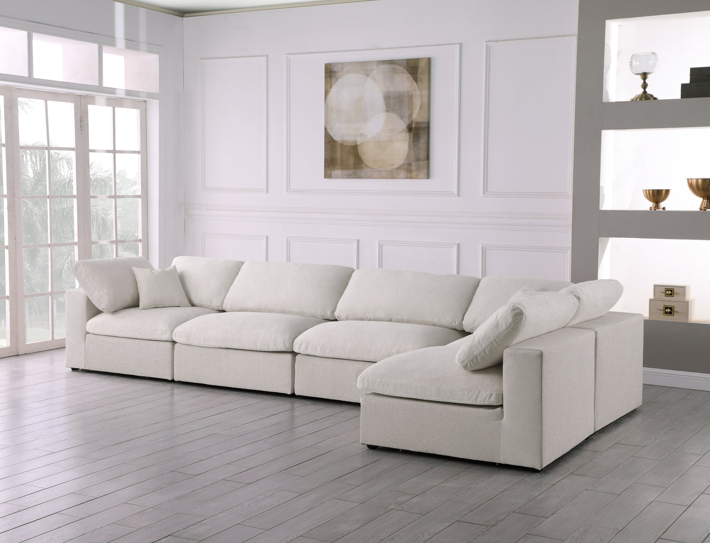 deluxe comfort modular sectional