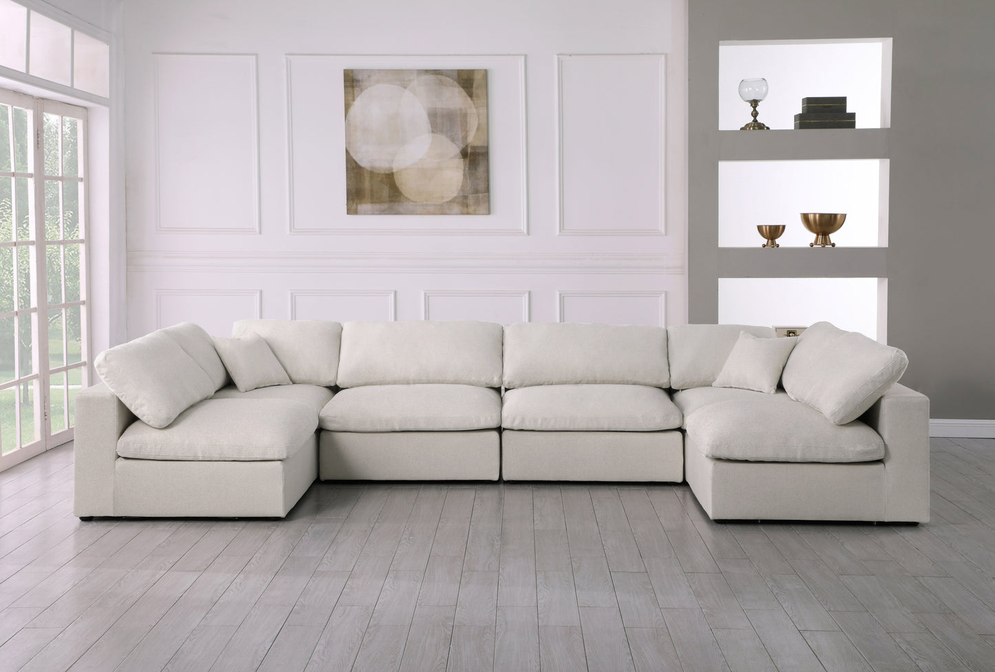 deluxe comfort modular sectional