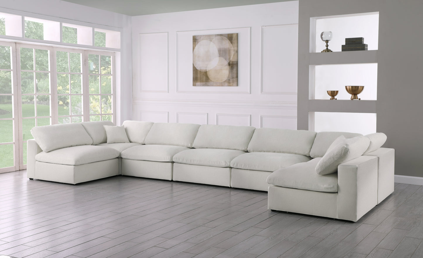 deluxe comfort modular sectional