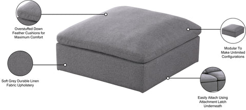 Deluxe Comfort Modular Ottoman