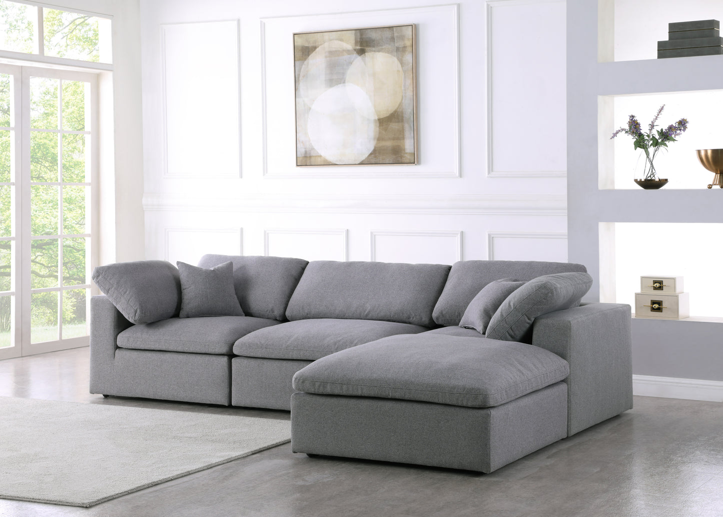 deluxe comfort modular sectional