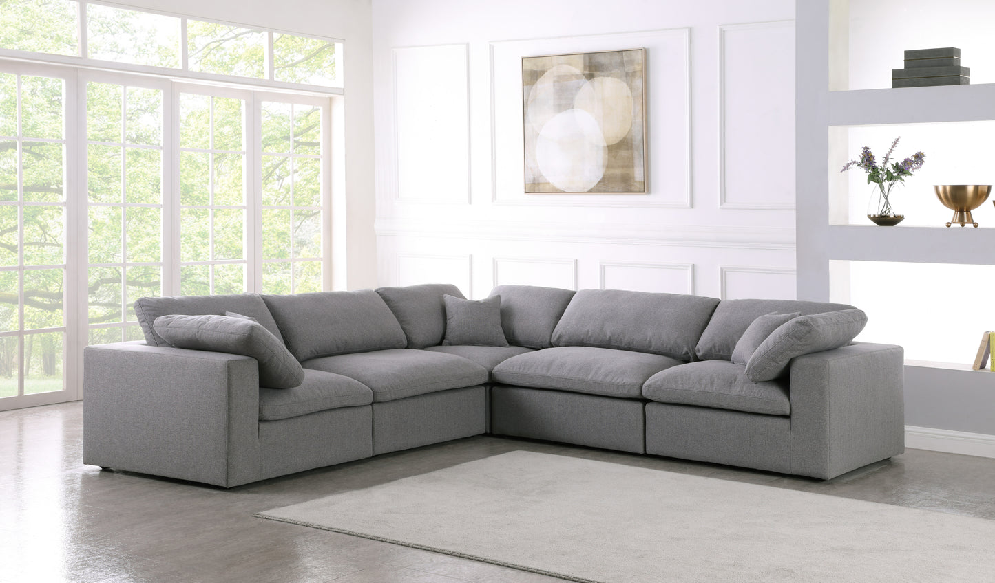 deluxe comfort modular sectional