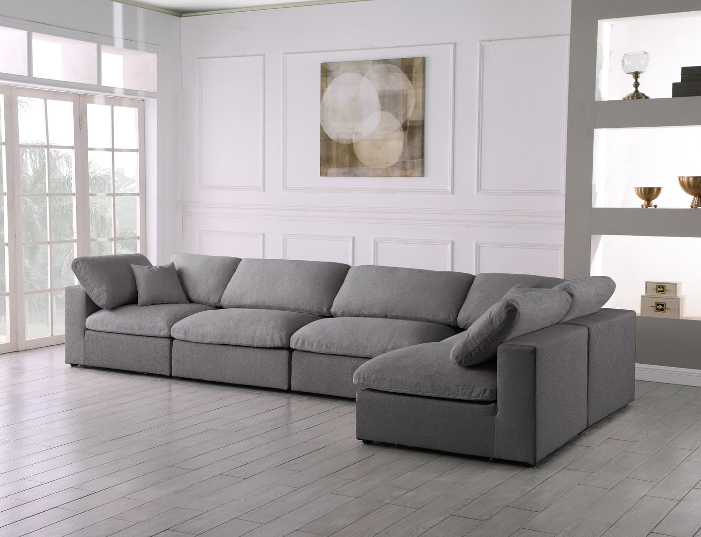 deluxe comfort modular sectional