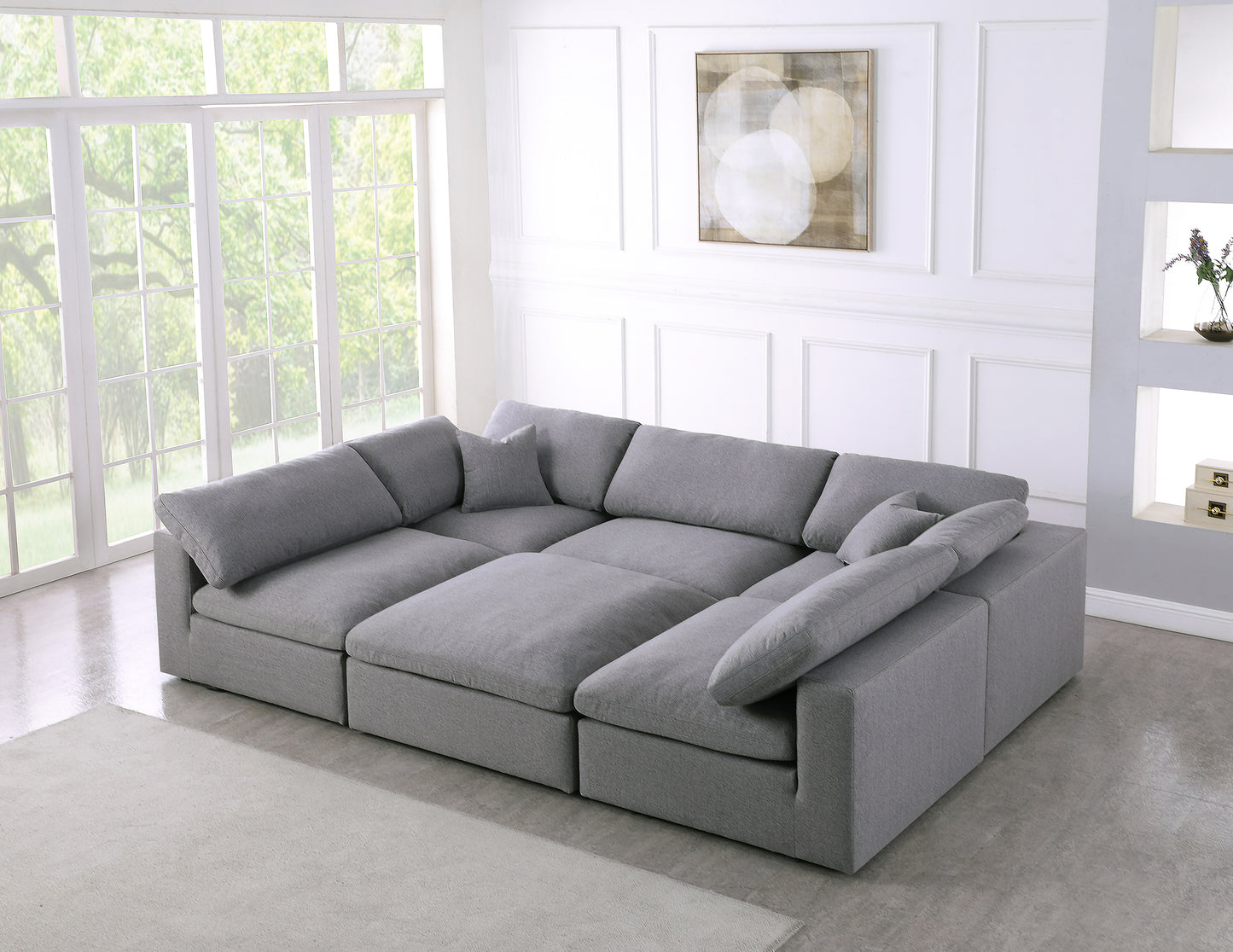 deluxe comfort modular sectional