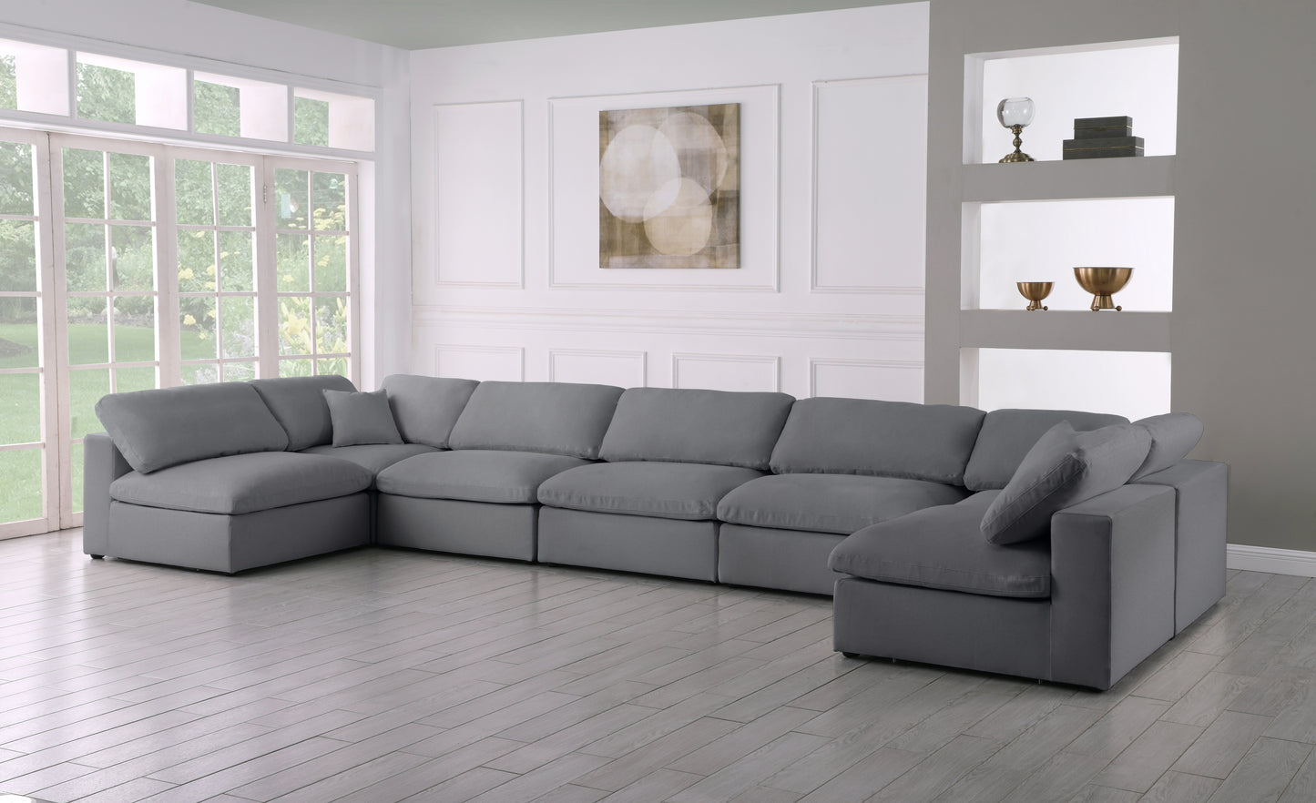 deluxe comfort modular sectional