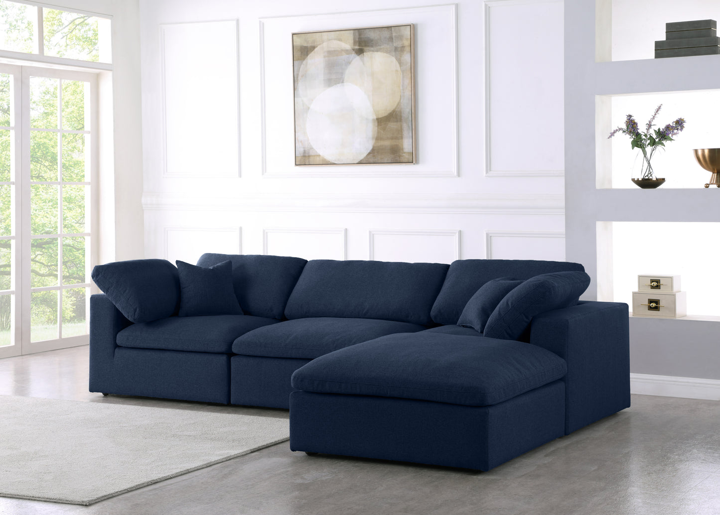 deluxe comfort modular sectional