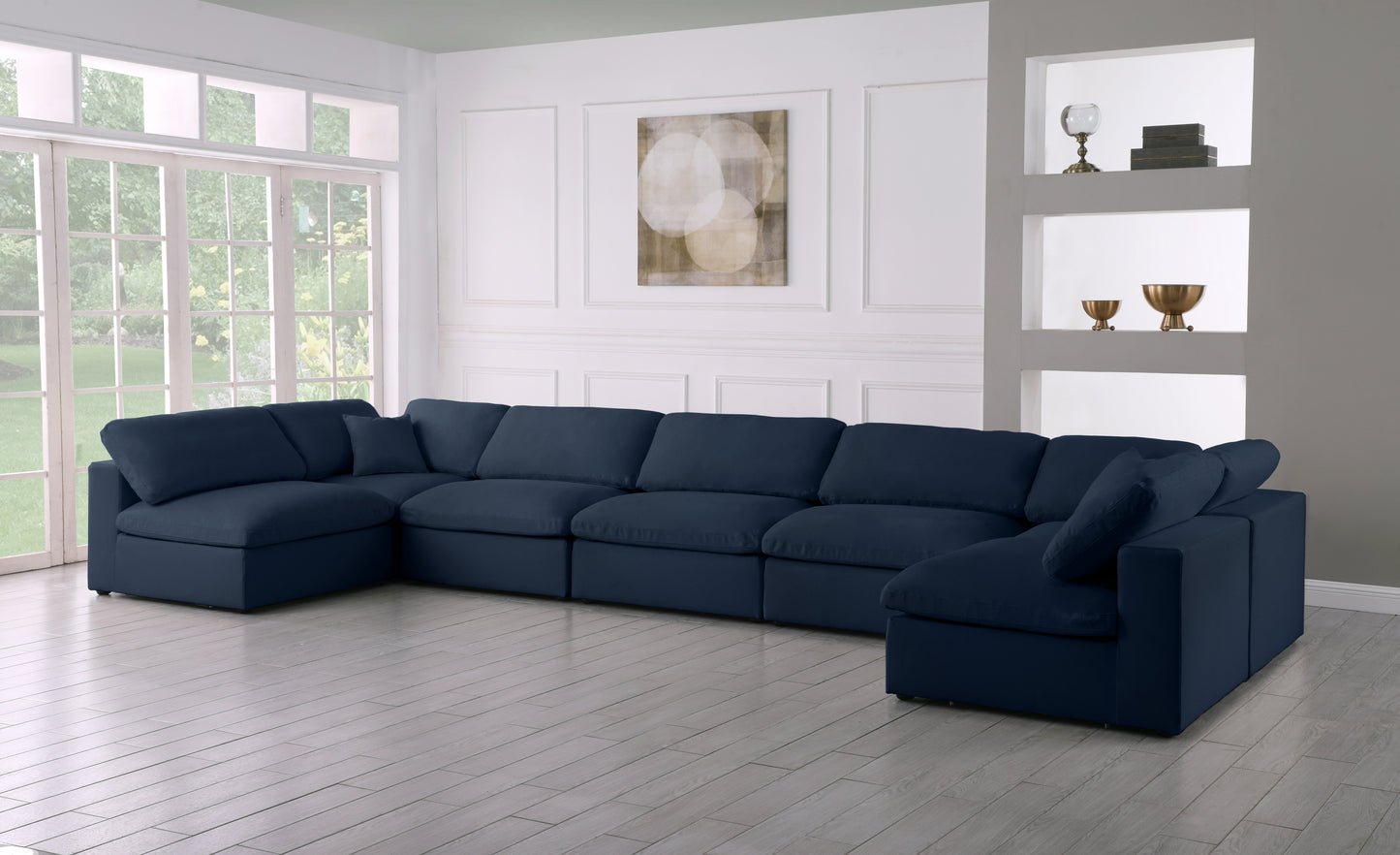 deluxe comfort modular sectional