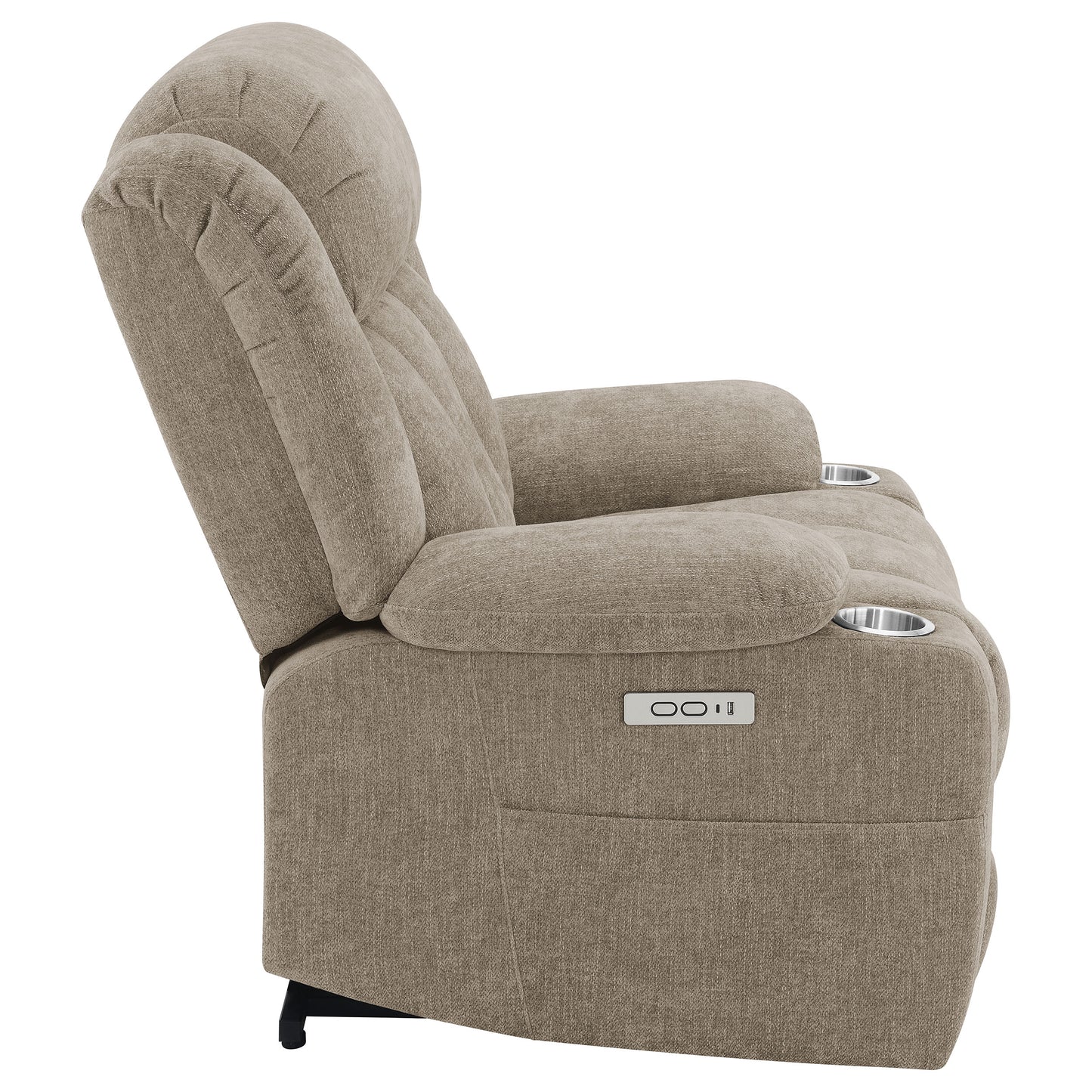 riona upholstered power lift recliner chair camel