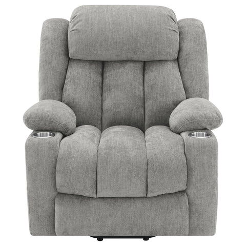Frisco Upholstered Power Lift Recliner GreyGrey