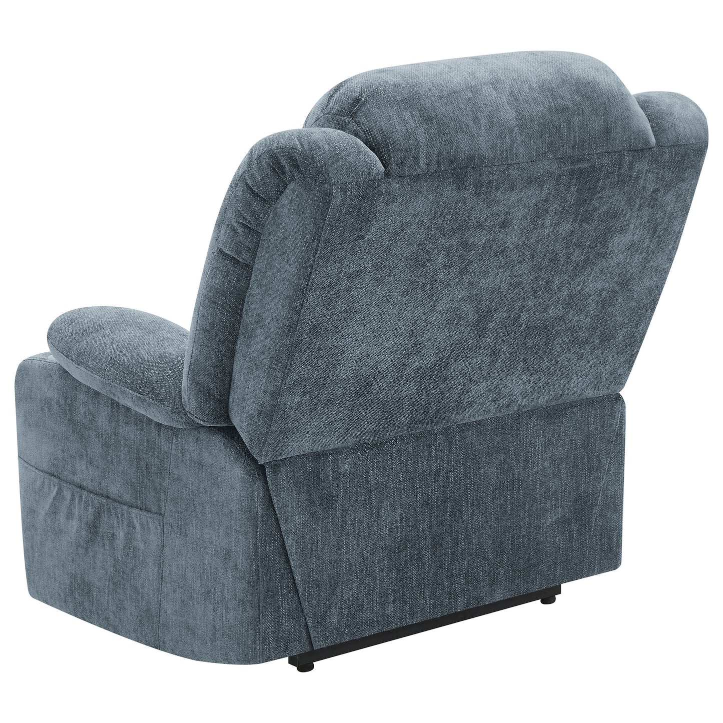 riona upholstered power lift recliner slate blue