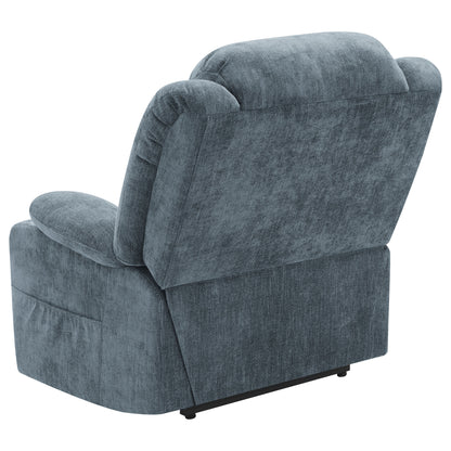 Riona Upholstered Power Lift Recliner Slate Blue