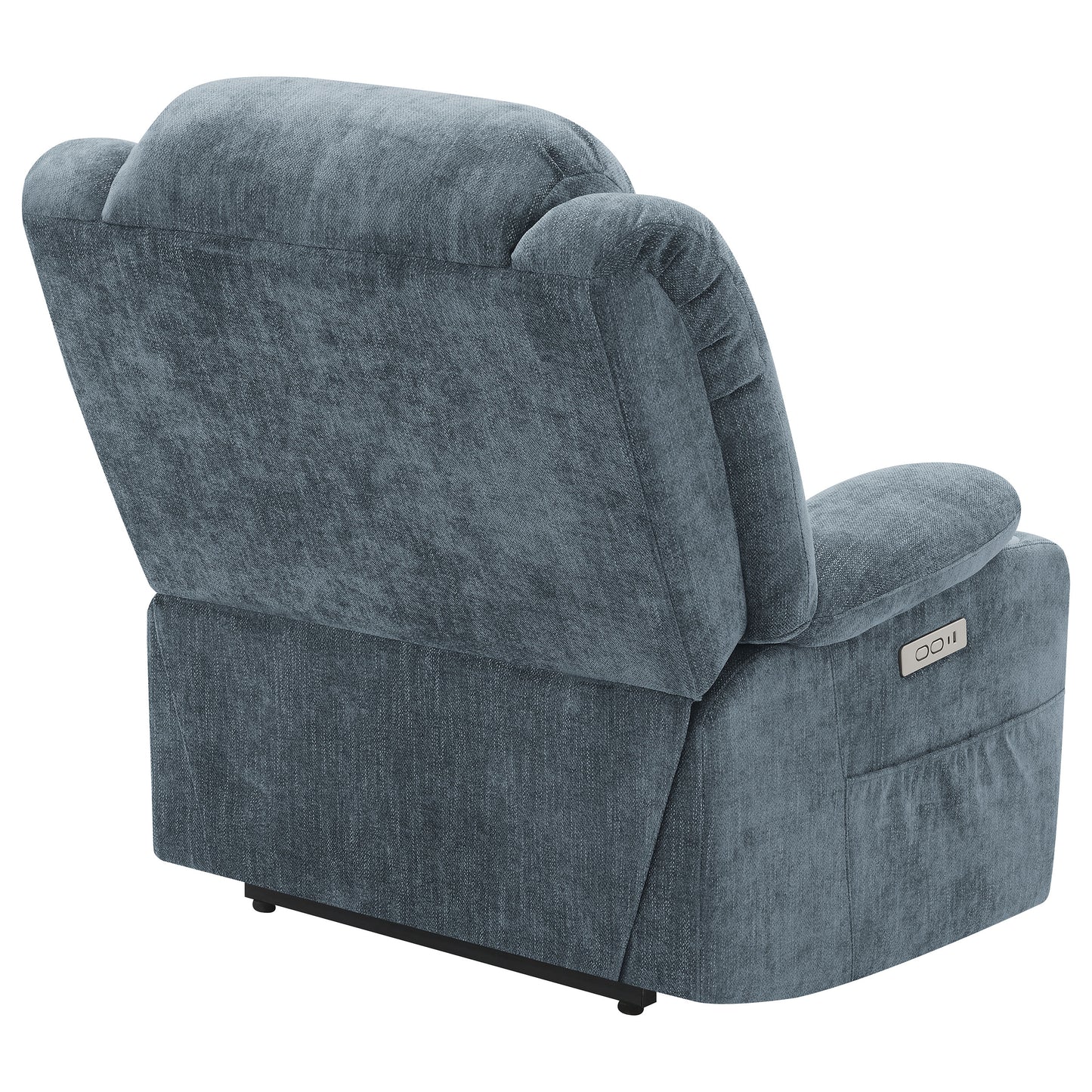 riona upholstered power lift recliner slate blue