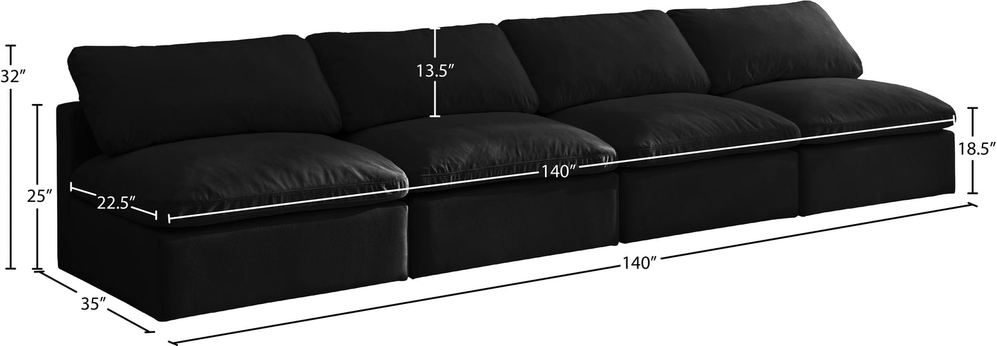 lips black velvet standard comfort modular sofa s4