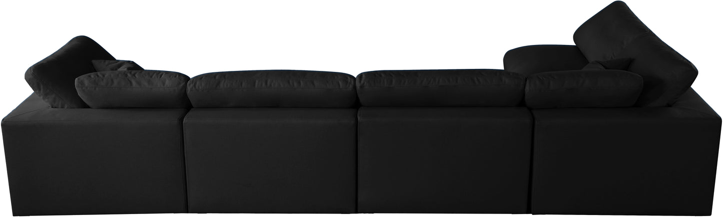 lips black velvet standard comfort modular sectional sec5d