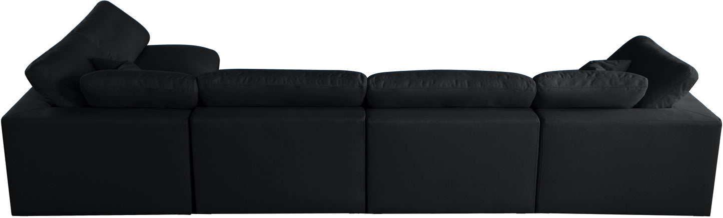 lips black velvet standard comfort modular sectional sec5d