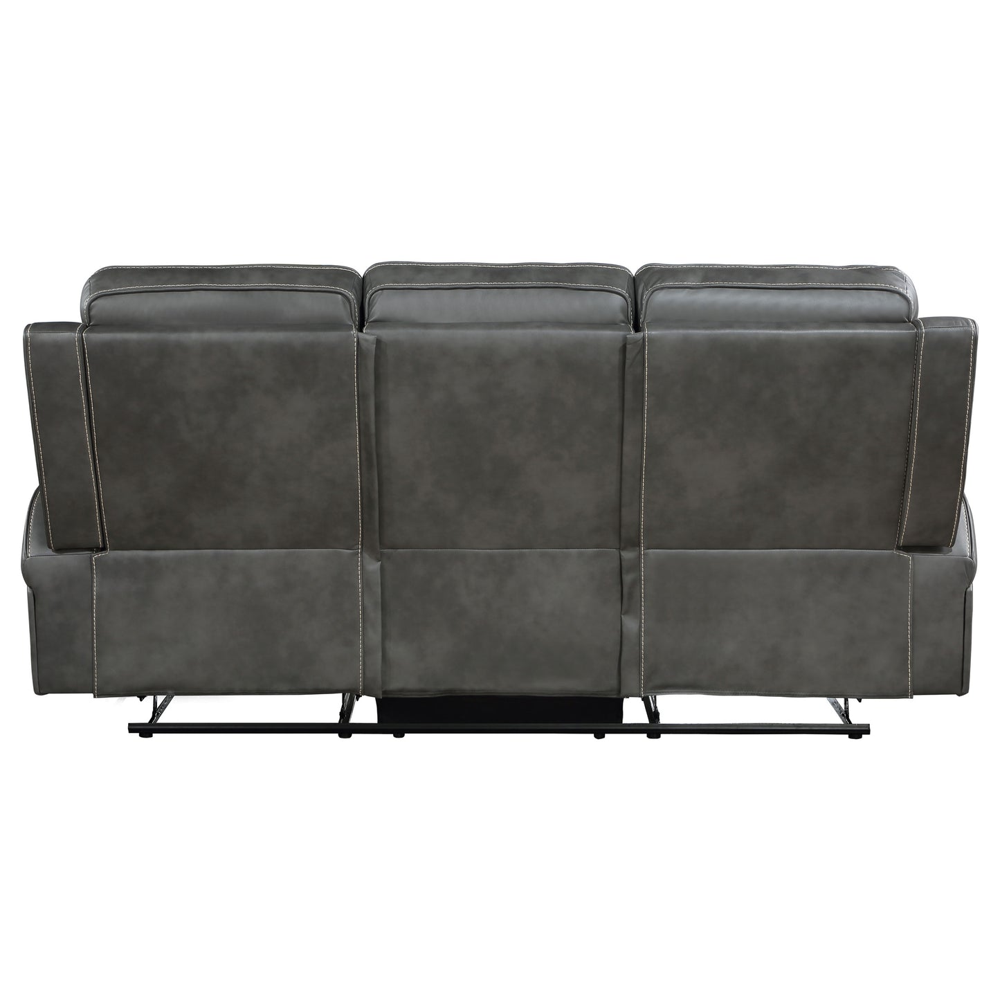 prentiss upholstered track arm motion sofa grey