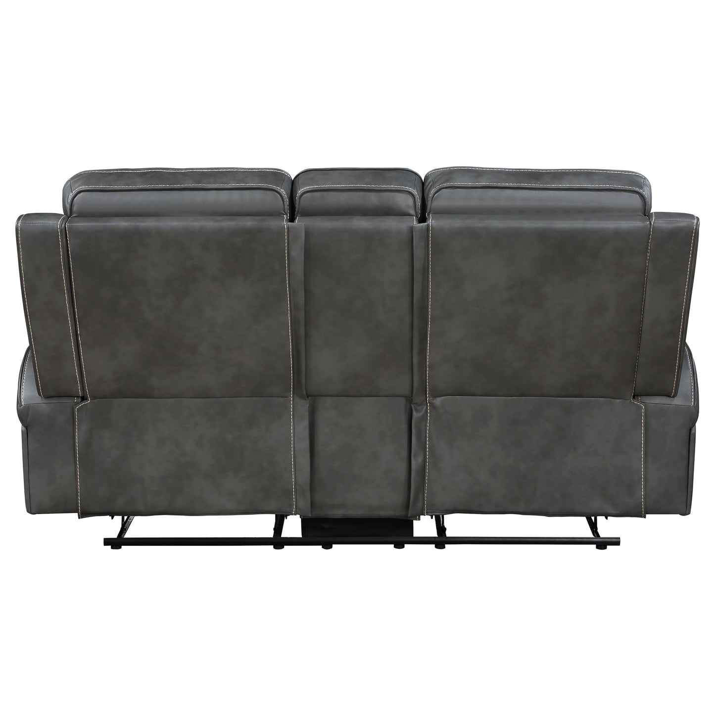 prentiss upholstered track arm motion loveseat grey