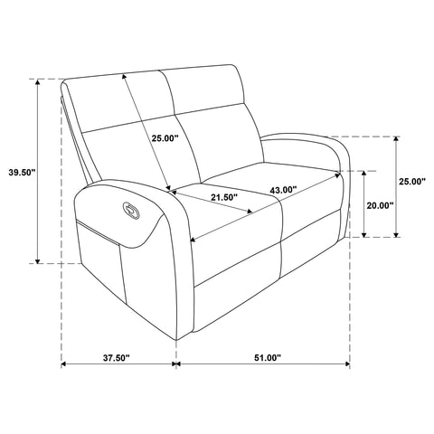 Campus 2-piece Chenille Manual Reclining Sofa Set Sand