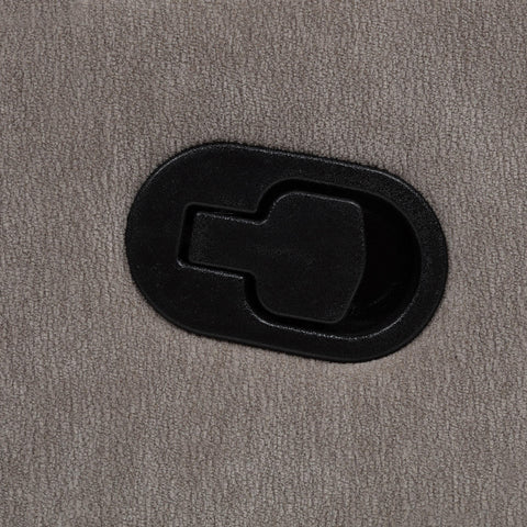 Campus Chenille Manual Reclining Loveseat Sand