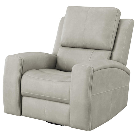 Roanne Triple Power Swivel Glider Recliner Grey