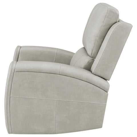 Roanne Triple Power Swivel Glider Recliner Grey