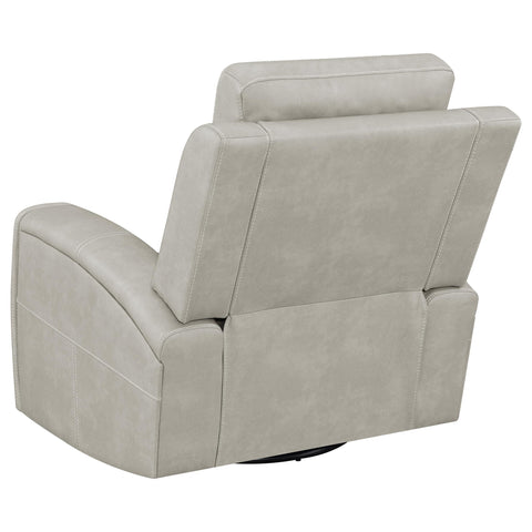 Roanne Triple Power Swivel Glider Recliner Grey