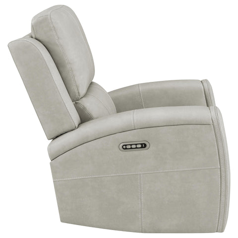 Roanne Triple Power Swivel Glider Recliner Grey