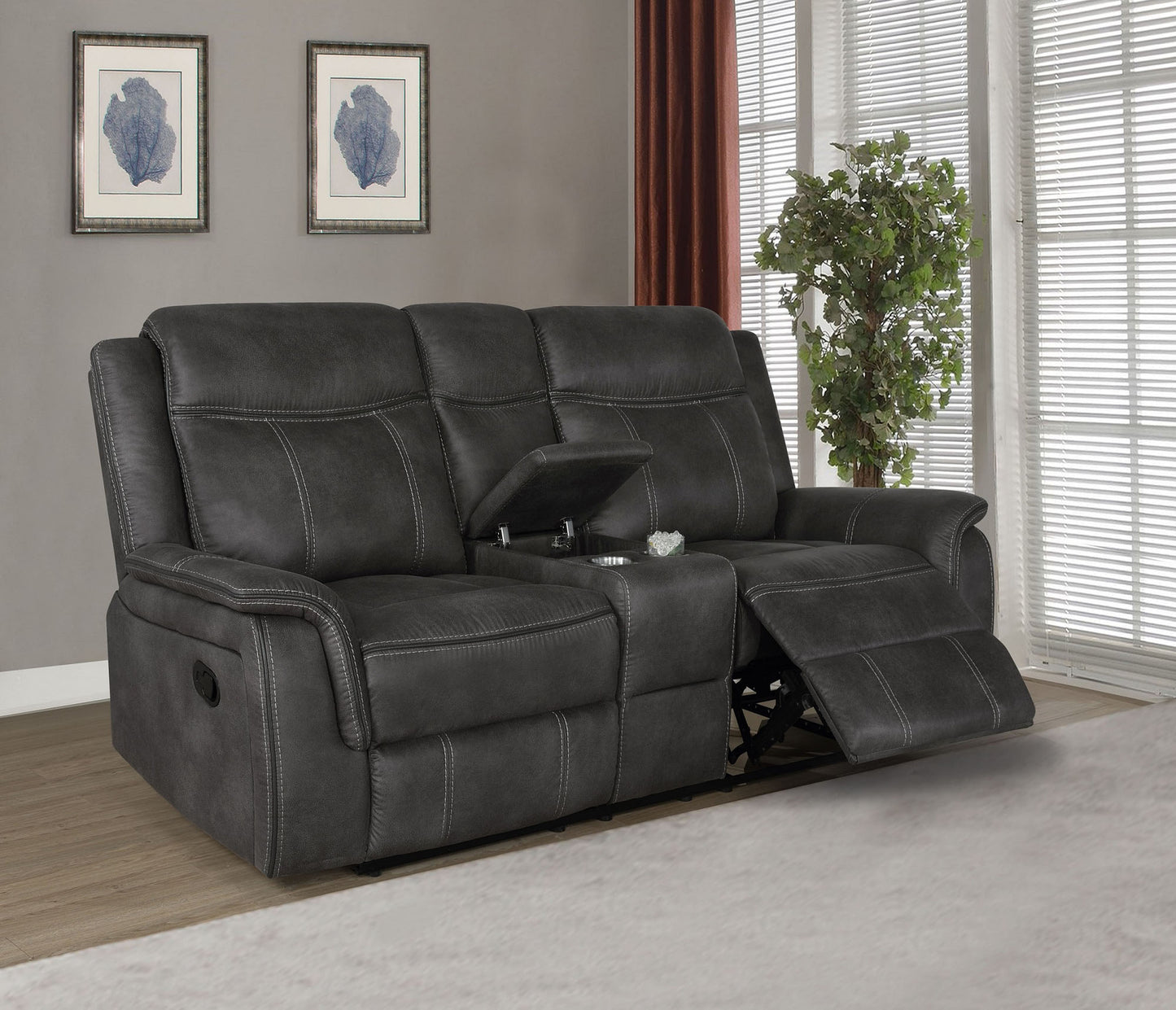 2 pc motion sofa set