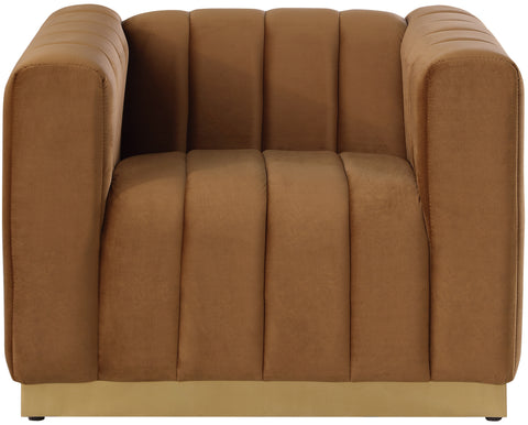 Mitzy Saddle Velvet Chair C
