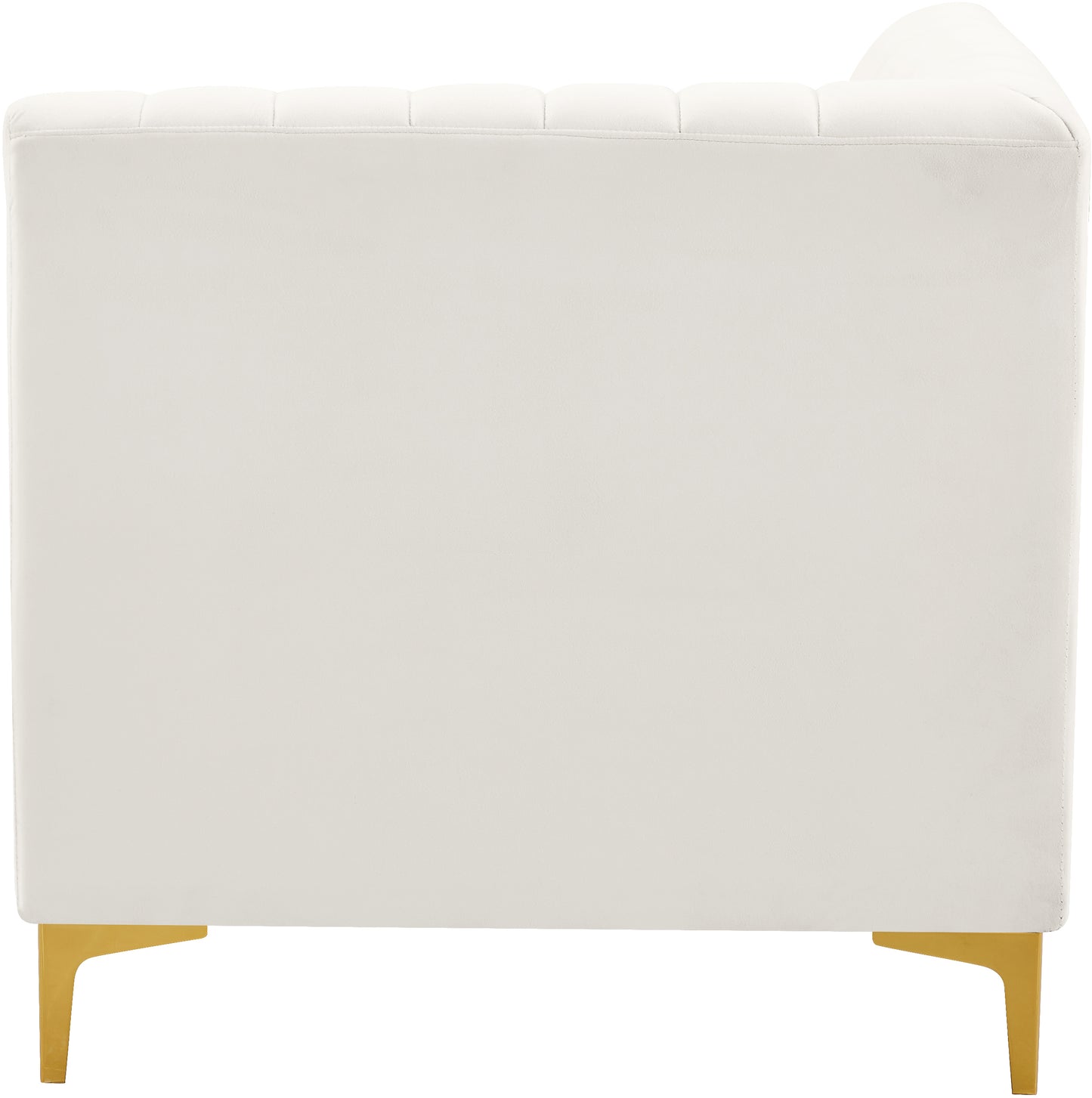 julia cream velvet corner chair corner