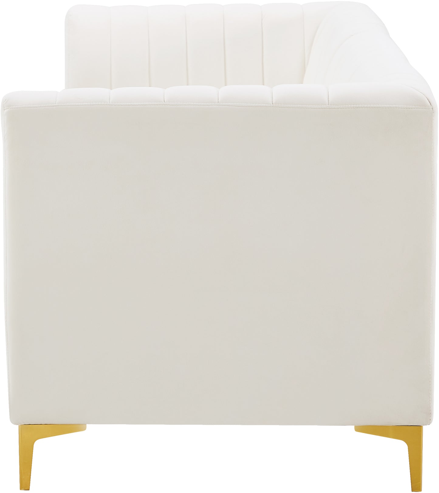 julia cream velvet modular sofa s93