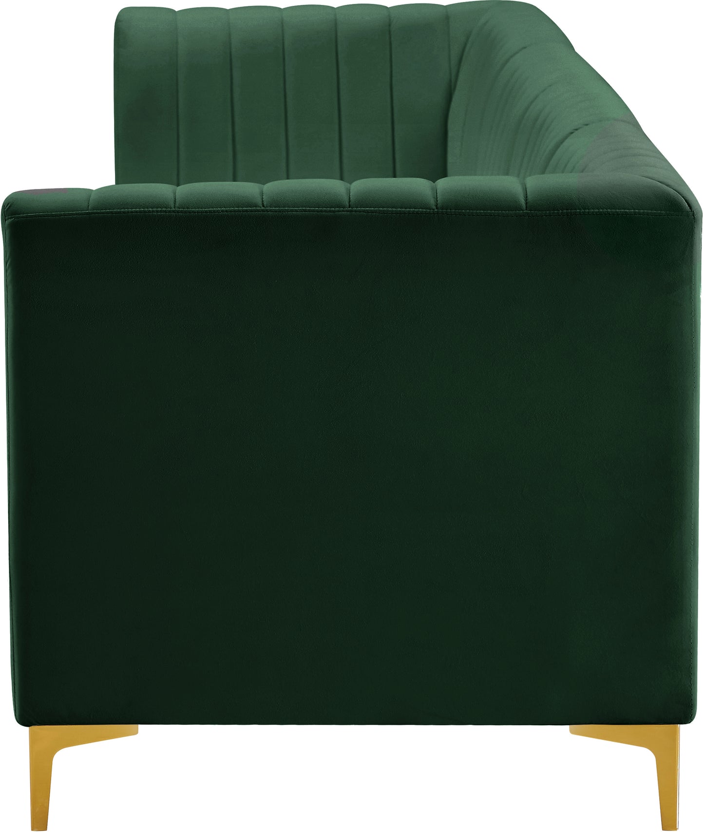 julia green velvet modular sectional s119