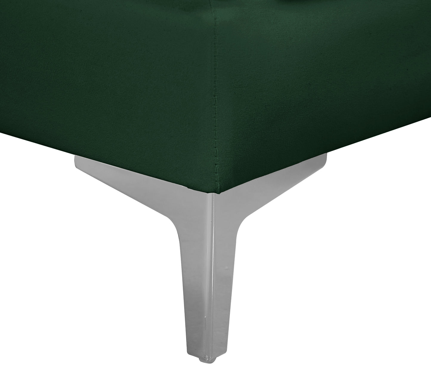 julia green velvet modular sectional s67