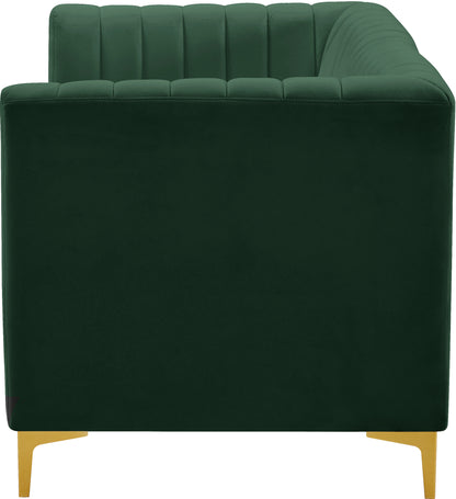 Julia Green Velvet Modular Sectional S67