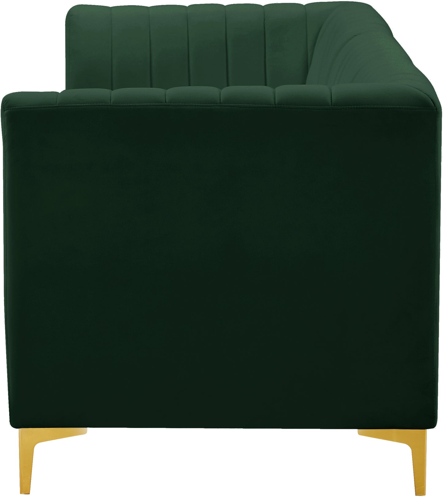 julia green velvet modular sectional s93