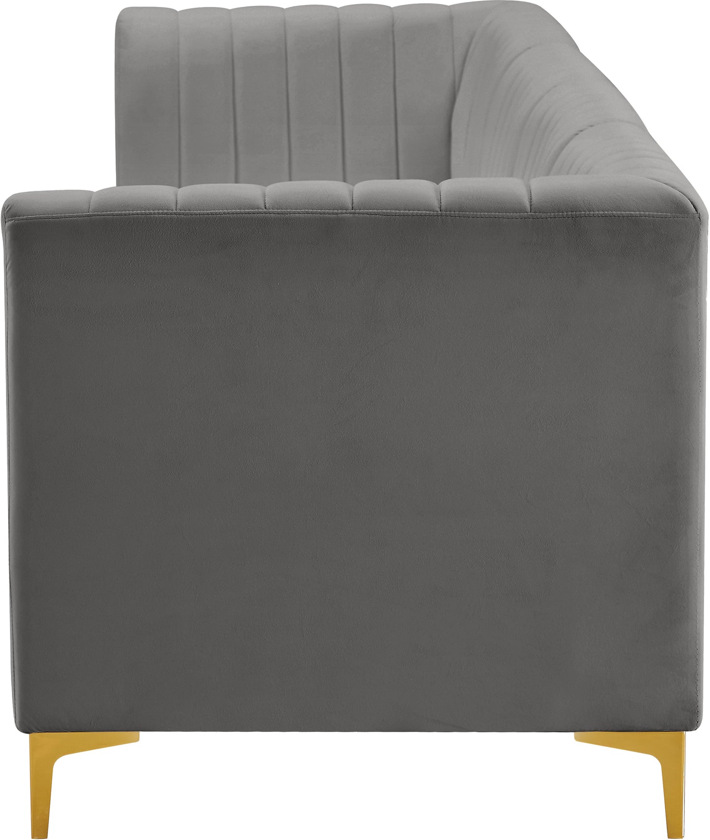 julia grey velvet modular sofa s119