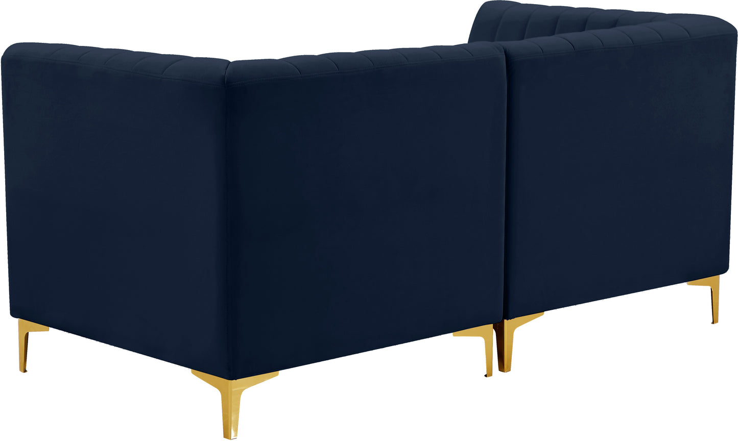 julia navy velvet modular sofa s67